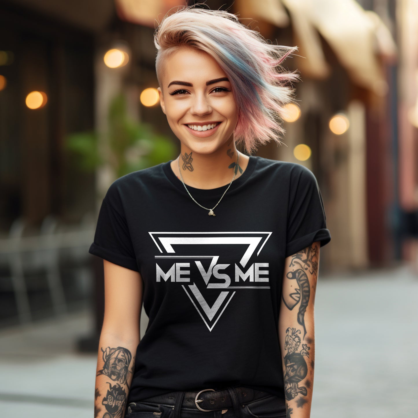 Me Vs Me Signature Tee